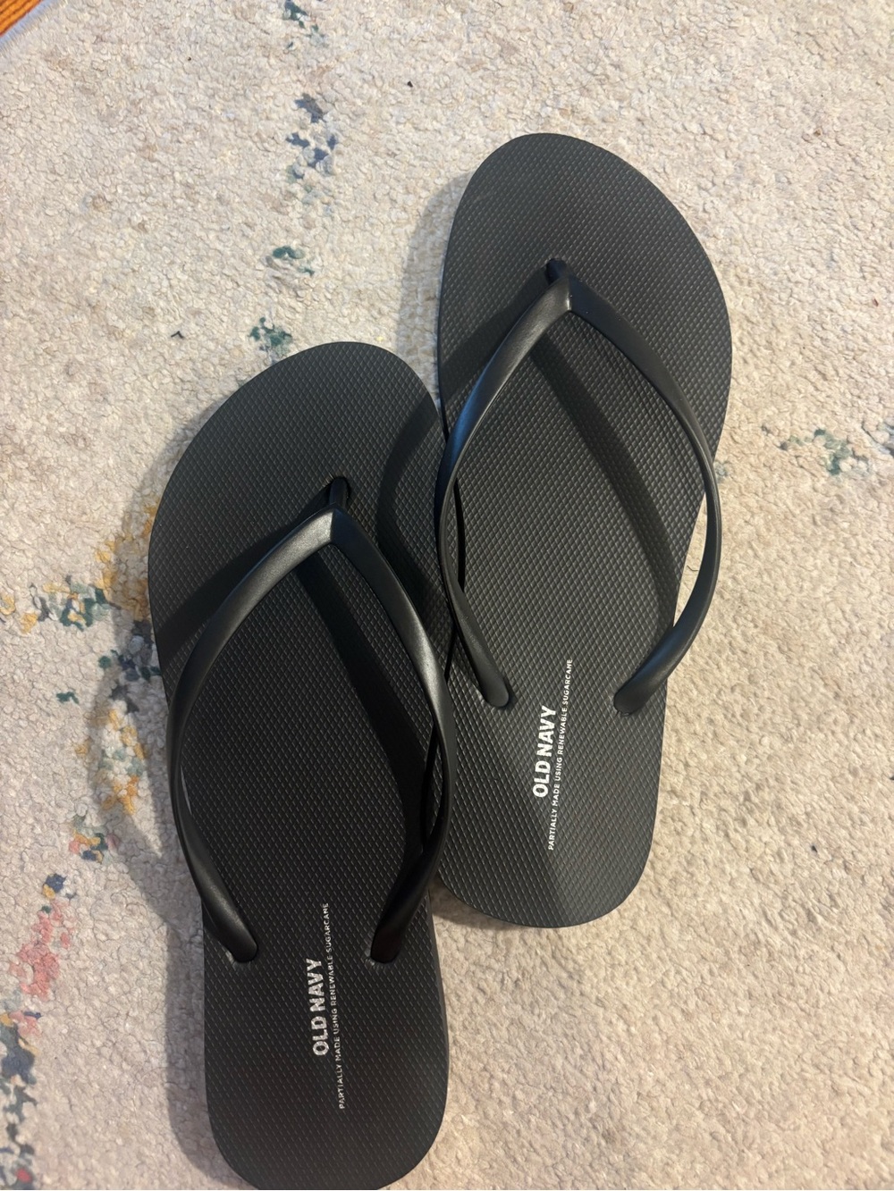 Old Navy Black Women's Flip Flop Sandals
